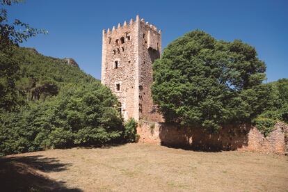 El conjunto de ruinas del Real Monasterio de Santa María de la Murta (Alzira, Valencia) abarca distintos periodos históricos, desde que un grupo de eremitas se asentó en el valle de la Murta allá por el año 568 y terminó fundando un convento, arrasado en periodo musulmán. Sobre el primitivo se alzaría otro, en 1357; en los siglos XVI y XVII se renovaría el claustro, se dio forma a la nueva iglesia y se erigió la torre de las Palomas, con almenas frente a los ataques de moriscos, piratas y bandoleros. La almazara y la antigua hospedería son de finales del XIX. Saqueado y abandonado a partir de 1835, en 1989 lo adquirió el Ayuntamiento de Alzira, y fue declarado BIC en 2002. “Hay que consolidar las ruinas, y emprender trabajos de restauración y rehabilitación. El muro de cierre tiene un importante apuntalamiento”, advierte la autora, que resalta el espectacular y frondoso entorno natural en el que se enclava, en la comarca de la Ribera Alta valenciana.