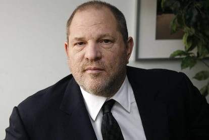 Harvey Weinstein em Nova York.