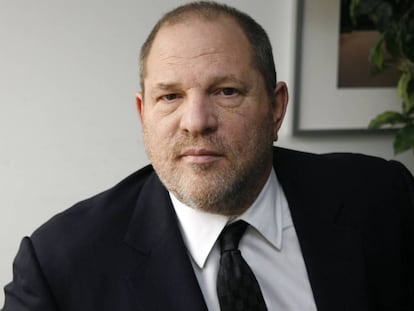 Harvey Weinstein em Nova York.