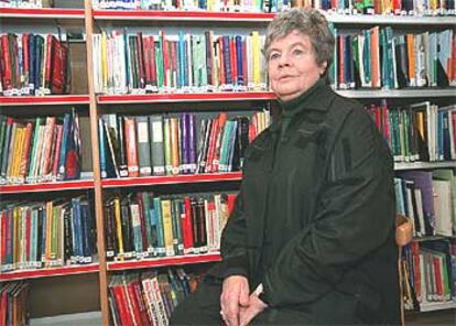 La escritora inglesa A. S. Byatt, en el British Council de Madrid.