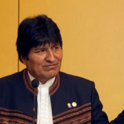 Evo Morales, presidente de Bolivia.