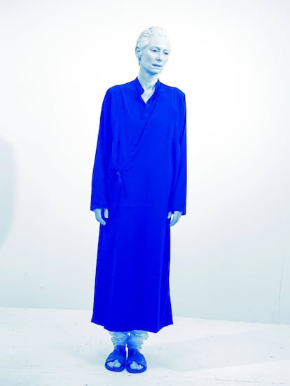 La actriz Tilda Swinton.