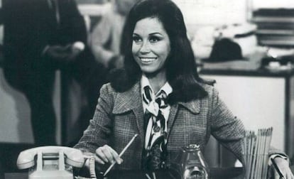 Mary Tyler Moore en 'La chica de la tele'.