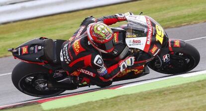 Álvaro Bautista, en Silverstone