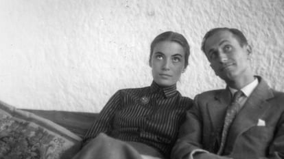 Sara Rius y Alejandro de la Sota en una imagen cedida por la Fundación Alejandro de la Sota.
