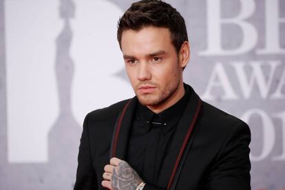 El cantante Liam Payne, en los premios BRIT.