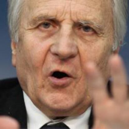 Jean Claude Trichet, presidente del BCE, el 4 de agosto de 2011 en Francfort