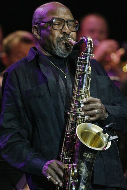 James Moody, en el Montreux Jazz Festival en 2008.