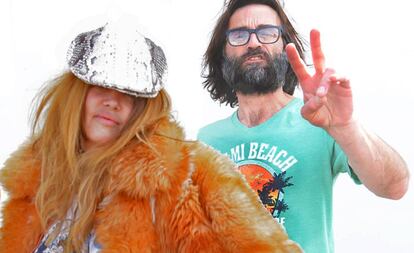 Jennifer Herrema y Neil Hagerty, de Royal Trux.