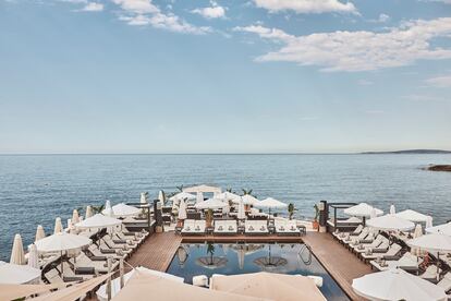 La piscina del Purobeach Palma, en una imagen cedida.