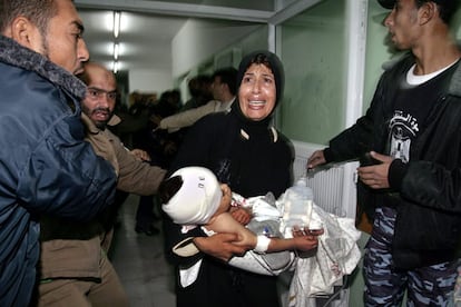 Muchas de las víctimas del último ataque israelí son niños