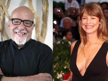 El escritor Paulo Coelho y la actriz Luana Piovani son algunos de los personajes contra el Mundial. 