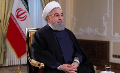 O presidente iraniano Hassan Rohani em janeiro.