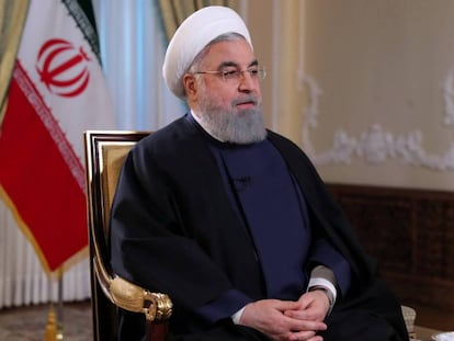 O presidente iraniano Hassan Rohani em janeiro.