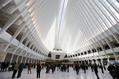 Oculus, la nueva estaci&oacute;n de transportes de Nueva York.