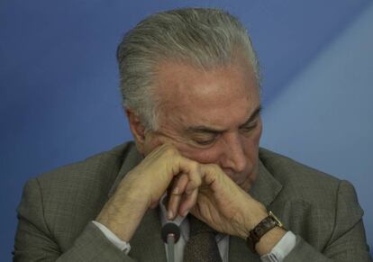 Michel Temer, nesta quinta-feira.