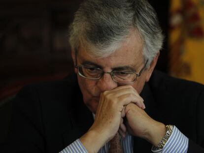 El fiscal general del Estado, Eduardo Torres-Dulce, en su despacho, en Madrid.