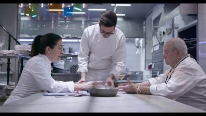 Elena y Juan Mari Arzak, en el documental.