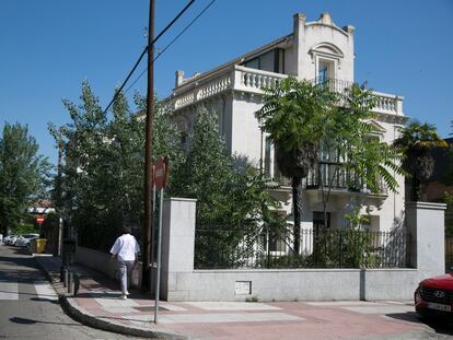 El palacete Villa Menchu, en la calle de Arturo Soria.