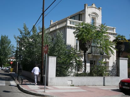 El palacete Villa Menchu, en la calle de Arturo Soria.