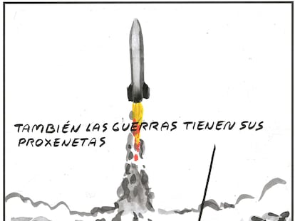 El Roto: proxenetas de las guerras