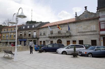 Ayuntamiento de la Villa de Crecente, en Pontevedra.