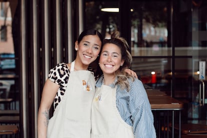 Las fundadoras de Norali Concept, María de los Ángeles Romero y  María José Mora, en Madrid