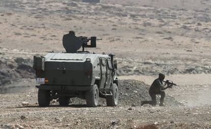 Maniobras del Ejército en Canarias.