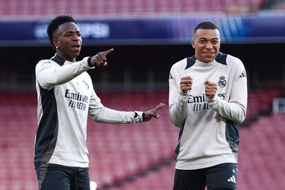 Vinicius y Mbappé