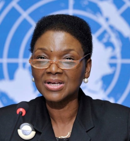 La secretaria general adjunta de la ONU para Asuntos Humanitarios, Valerie Amos, en una foto de archivo.