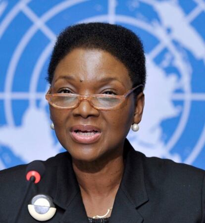 La secretaria general adjunta de la ONU para Asuntos Humanitarios, Valerie Amos, en una foto de archivo.