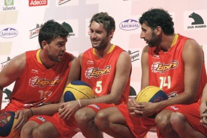 Rudy, durante la presentación de los quince pre-seleccionados para el Mundial de Turquía