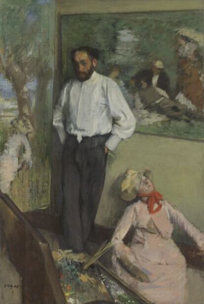 'Retrato de Henri Michel-Lévy' de Edgar Degas, perteneciente a la colección Gulbenkian.