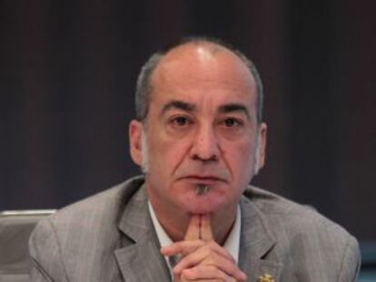 Martin Garitano en las Juntas Generales.