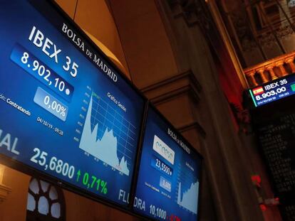 El Ibex rebota un 0,58% por los rumores de un acercamiento entre EE UU y China