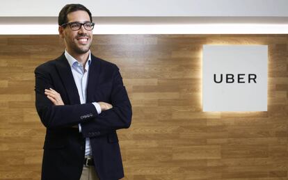 El director general de Uber en España, Juan Galiardo.