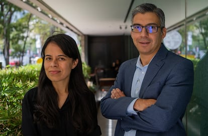 Viri Ríos y Ray Campos en Ciudad de México, el día 12 de septiembre de 2024.