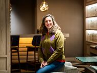 Araceli de Frutos, EAF 107 y asesora del fondo Alhaja Inversiones, fotografiada en un hotel de Madrid.