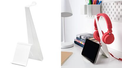 Este accesorio organizador de Ikea tiene una estructura muy liviana y un diseño elegante.