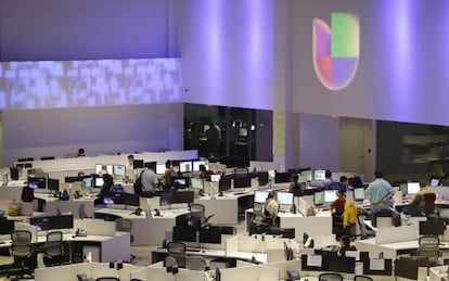 La redacción de Fusion en Miami.