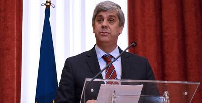 M&aacute;rio Centeno anuncia su candidatura a la presidencia del Eurogrupo.
 