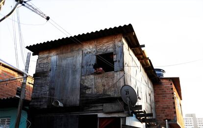 Favela do Moinho, nesta quarta-feira.