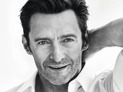 Hugh Jackman posa exclusivamente para o EL PAÍS com camisa Brioni e cinto Montblanc. 