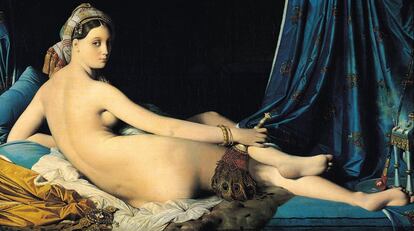 La gran odalisca (1814), de Ingres.