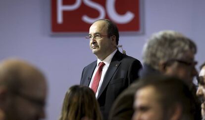 El líder del PSC, Miquel Iceta.