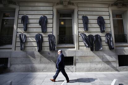 Fachada del Colegio de Abogados de Madrid, en una imagen de archivo.