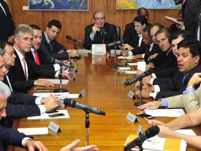 Reuni&atilde;o com l&iacute;deres da C&acirc;mara nesta segunda. 