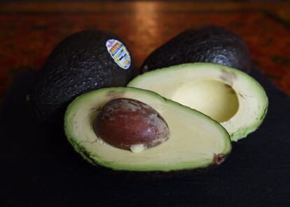 Aguacates en un mercado de Los Ángeles.