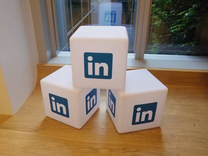 Imagen de las oficinas de LinkedIn en Hong-Kong.