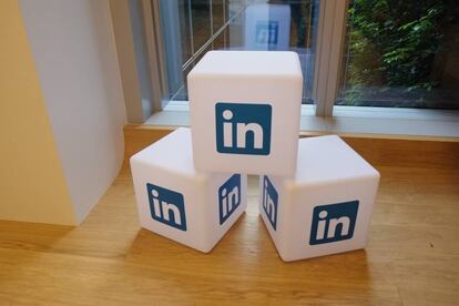 Imagen de las oficinas de LinkedIn en Hong-Kong.